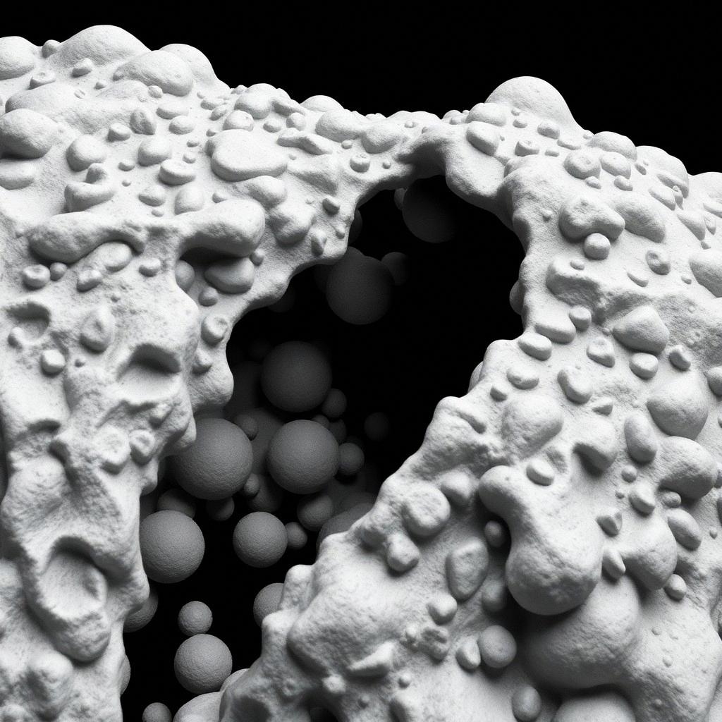 Pathology foundation-model atlas artwork