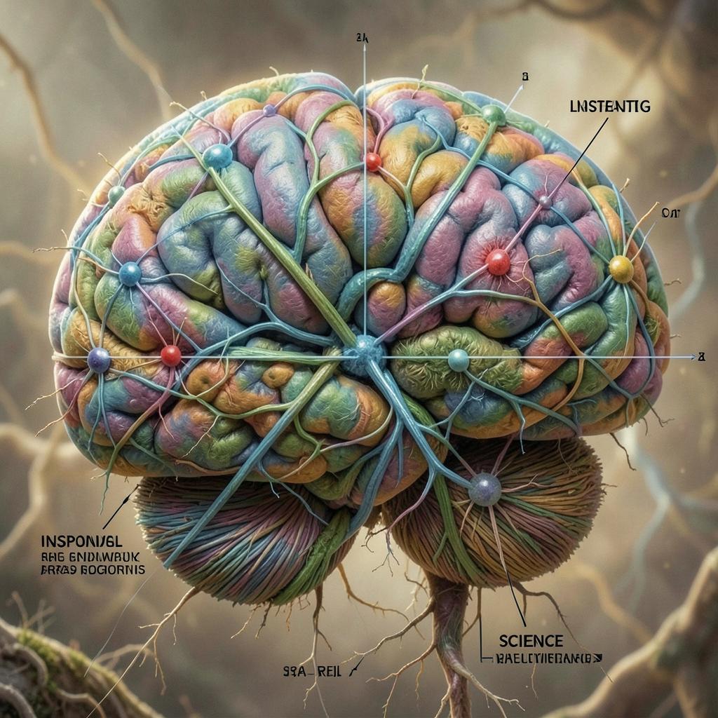 Illustration for circadian gene correlations in the central nervous system