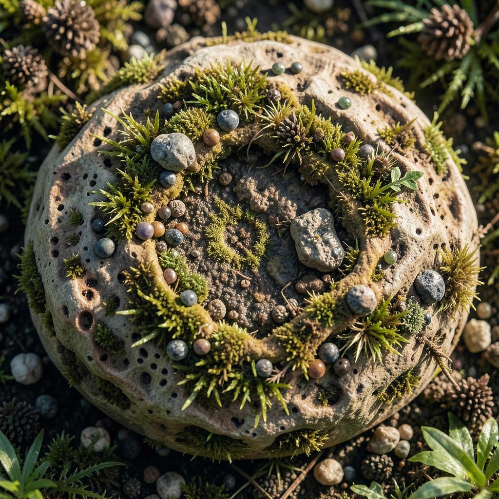 Spatial microbial invasion resistance artwork